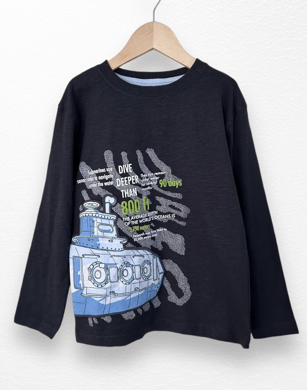 NWT John Lewis Long Sleeved Tee, Size 8
